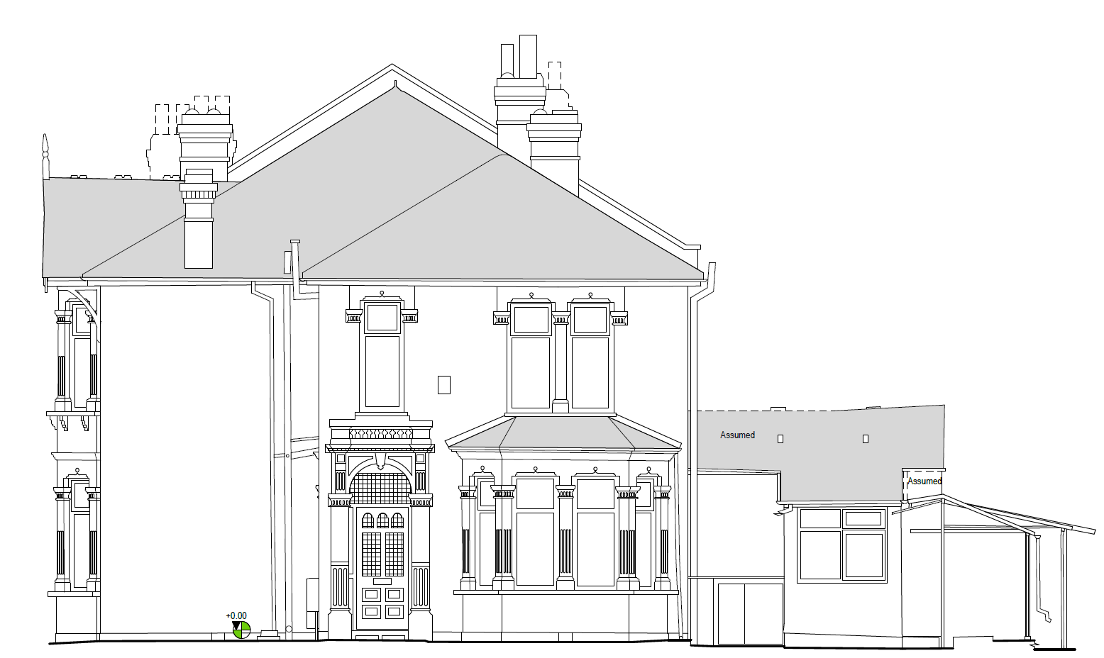 08_Existing side elevation 2